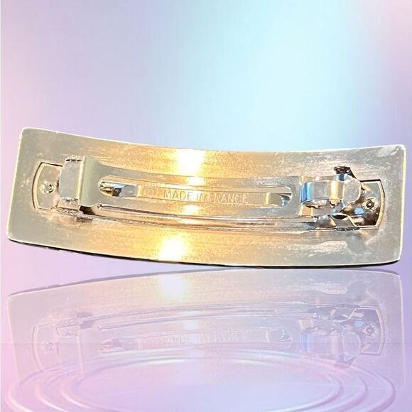 Chanel Silver Hair Clip - Picture 4 of 5